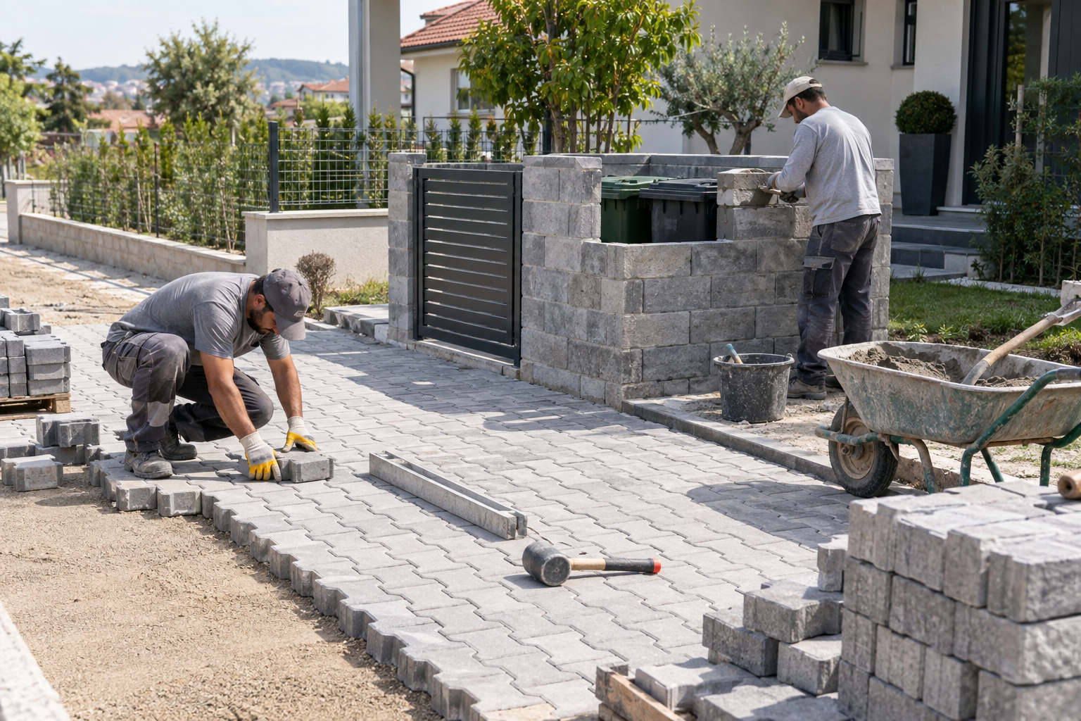 Kilit Parke ve Yardımcı İnşaat Uygulamaları